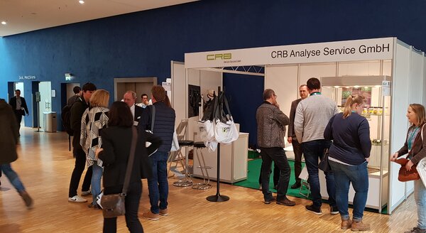 Messestand der CRB Analyse Service GmbH auf der DCONex 2019 | © CRB Analyse Service GmbH